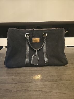 Victoria's Secret Black Travel Weekender Bag